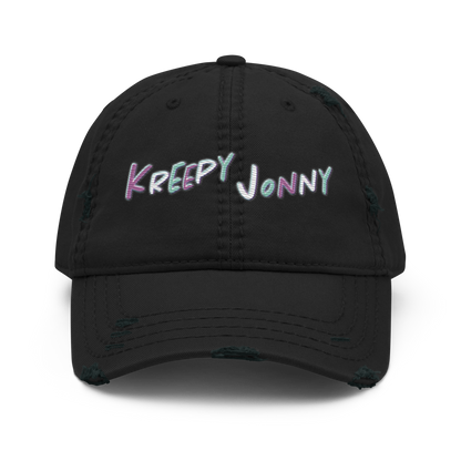 Kreepy Jonny Logo Distressed Hat