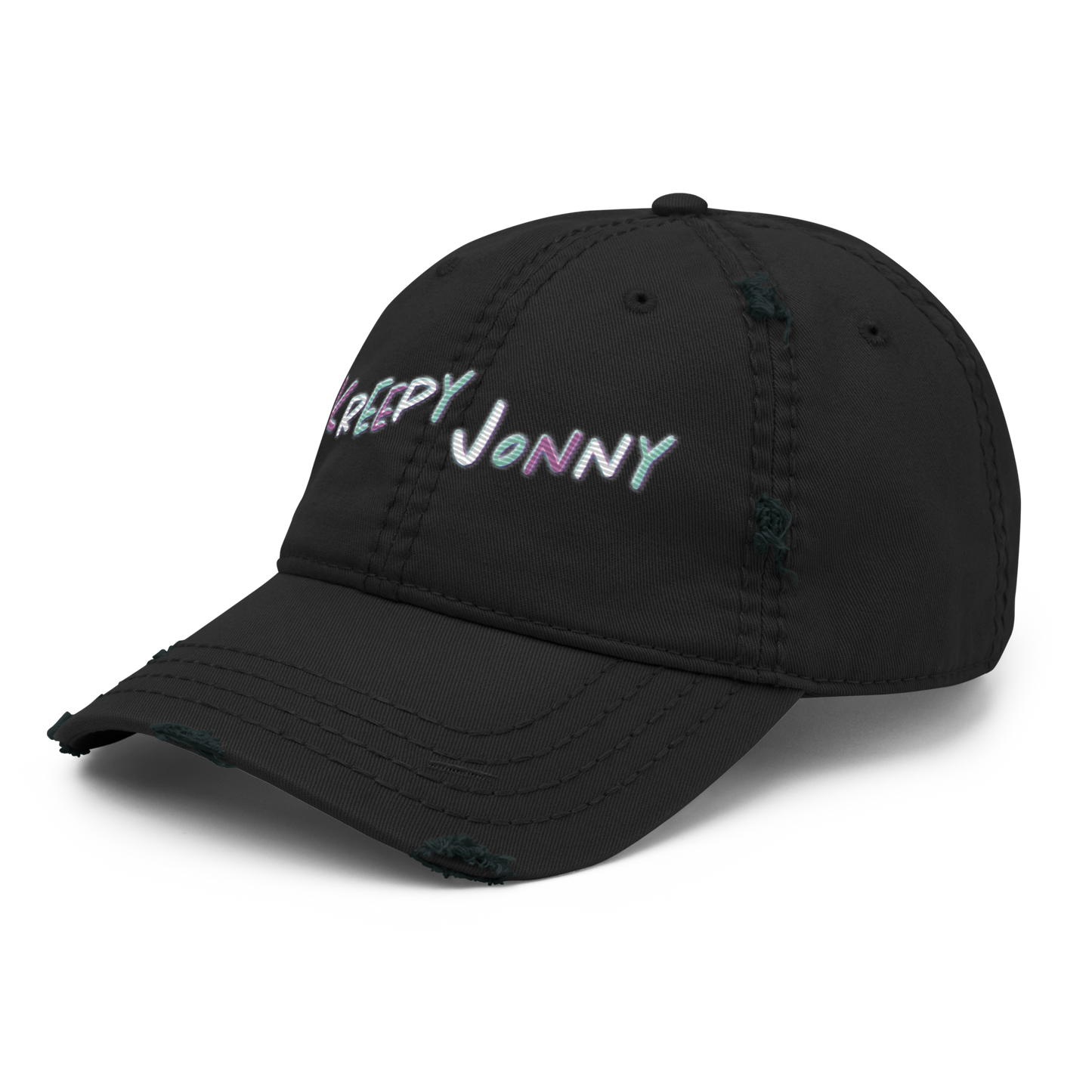 Kreepy Jonny Logo Distressed Hat