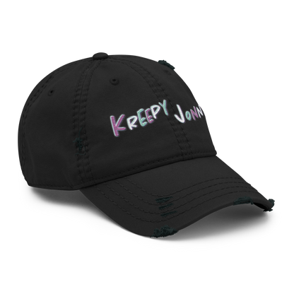 Kreepy Jonny Logo Distressed Hat